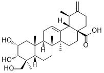 2α,3α,24-Trihydroxyursa-12,20(30)-dien-28-oic acid图片