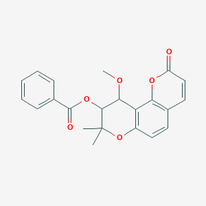 trans-3'-O-Benzoyl-4'-O-methylkhellactone图片