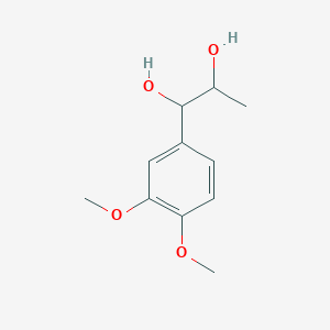 1-(3,4-Dimethoxyphenyl)propane-1,2-diol图片