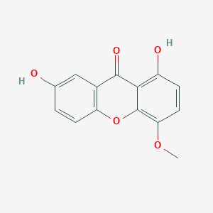 1,7-Dihydroxy-4-methoxyxanthone图片