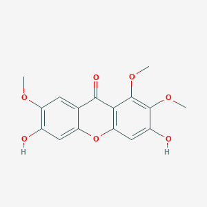 3,6-Dihydroxy-1,2,7-trimethoxyxanthone图片
