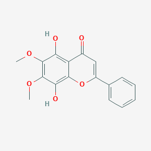 5,8-Dihydroxy-6,7-dimethoxyflavone图片