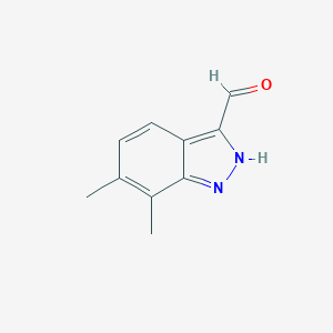 6,7-Dimethyl-3-formyl(1H)indazole图片