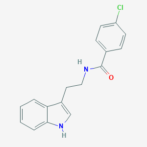 (4-chlorophenyl)-N-(2-indol-3-ylethyl)formamide图片