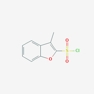 3-Methyl-1-benzofuran-2-sulfonyl Chloride图片