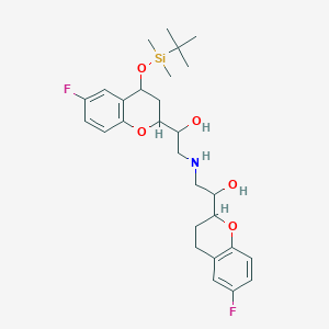 4-tert-Butyldimethylsilyloxy Nebivolol(Mixture of Diastereomers)图片