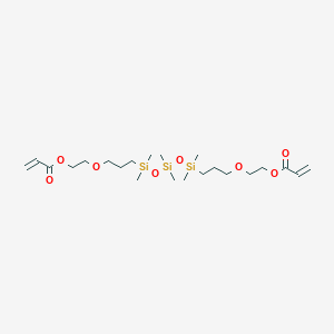 Acryloxy Terminated Ethyleneoxide-Dimethylsiloxane-Ethyleneoxide ABA Block Copolymers 80-120 cSt图片