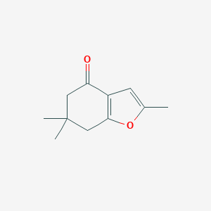 2,6,6-Trimethyl-4,5,6,7-tetrahydro-1-benzofuran-4-one图片