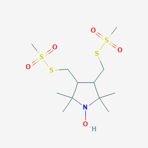 Trans-3,4-Bis[[(methylsulfonyl)thio]methyl]-2,2,5,5-tetramethylpyrrolidin-1-yloxyl Radical图片