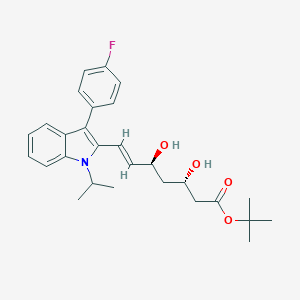 (3S,5S,6E)-O-tert-Butyl Fluvastatin图片