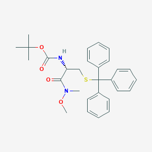 N-Boc-S-tritylcystein-N-methoxy-N-methylamide图片