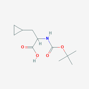n-boc-cyclopropyl-dl-alanine图片