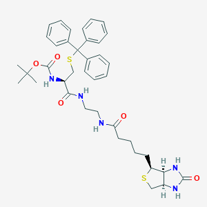 N-Biotinyl-N'-(N-Boc-S-trityl)cysteinyl Ethylenediamine图片