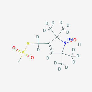 (1-Oxyl-2,2,5,5-tetramethyl-?3-pyrroline-3-methyl)Methanethiosulfonate-15N,d15图片