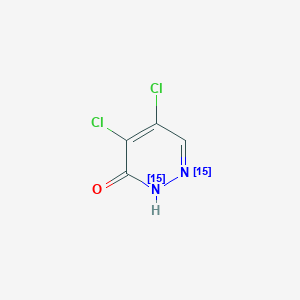 4,5-Dichloro-6-pyridazone-15N2图片