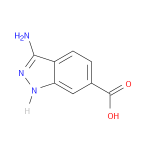 3-氨基-1H-吲唑-6-羧酸图片