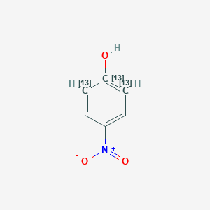 4-Nitrophenol-1,2,6-13C3图片