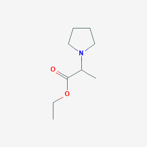 Ethyl 2-(pyrrolidyl)propionate图片