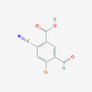 4-Bromo-2-cyano-5-formylbenzoic acid图片