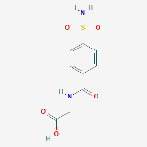 2-[(4-sulfamoylphenyl)formamido]acetic acid图片