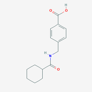 4-[(cyclohexylformamido)methyl]benzoic acid图片
