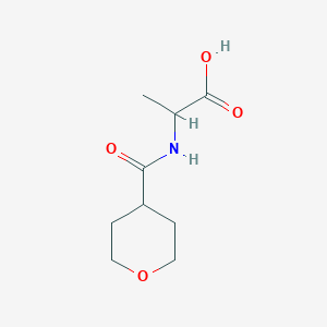 2-(oxan-4-ylformamido)propanoic Acid图片