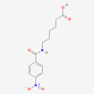 6-[(4-nitrophenyl)formamido]hexanoic acid图片
