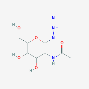 N-(2-azido-4,5-dihydroxy-6-(hydroxymethyl)tetrahydro-2H-pyran-3-yl)acetamide图片