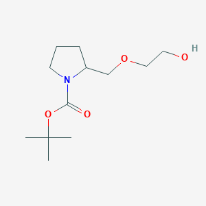 2-(2-Hydroxy-ethoxymethyl)-pyrrolidine-1-carboxylic acid tert-butyl ester图片