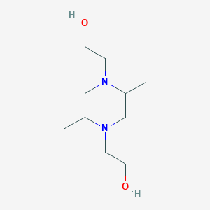 2-[4-(2-hydroxyethyl)-2,5-dimethylpiperazin-1-yl]ethan-1-ol图片
