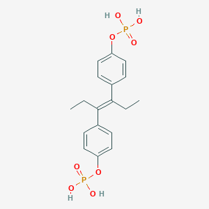 3-Hexene-3,4-diylbis(4,1-phenylene)bis[dihydrogen(phosphate)]图片