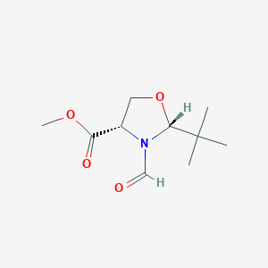 (2R,4S)-2-(叔丁基)-3-甲酰基恶唑烷-4-甲酸甲酯图片