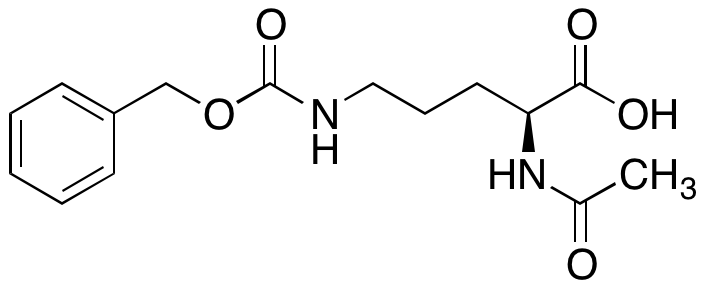 N2-Acetyl-N5-[(phenylmethoxy)carbonyl]-L-ornithine图片