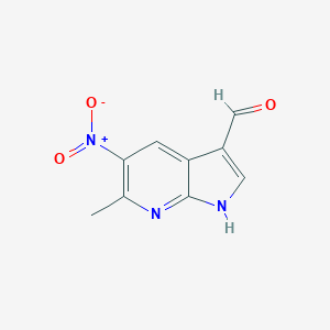 3-Formyl-6-methyl-5-nitro-7-azaindole图片