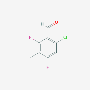 6-Chloro-2,4-difluoro-3-methylbenzaldehyde图片