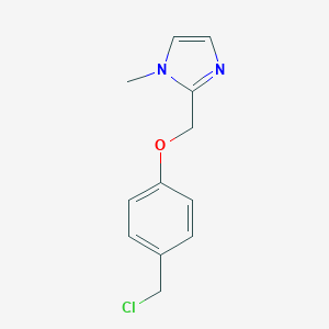2-[4-(chloromethyl)phenoxymethyl]-1-methyl-1H-imidazole图片
