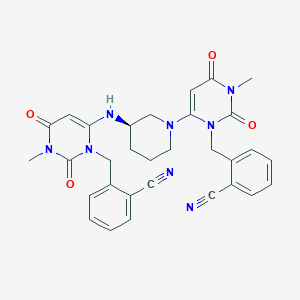 6-Despiperidinyl-6-(alogliptin-Namino-yl)Alogliptin图片