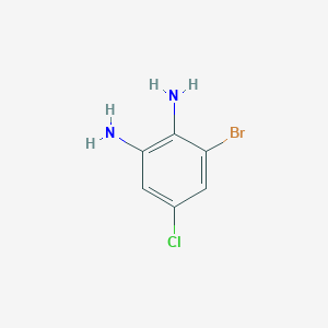 3-Bromo-5-chloro-1,2-benzenediamine图片