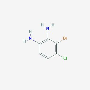 3-Bromo-4-chlorobenzene-1,2-diamine图片