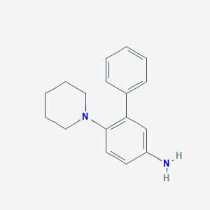 6-Piperidin-1-yl-biphenyl-3-ylamine图片