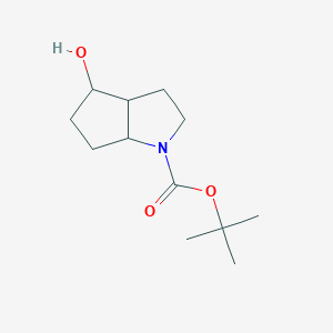 4-HYDROXY-1-BOC-HEXAHYDROCYCLOPENTA[B]PYRROLE图片