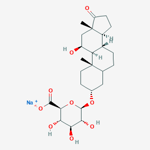 5α-Androstan-3α,11β-diol-17-one 3-Glucosiduronate图片