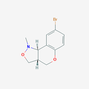 (2R,6S)-12-Bromo-3-methyl-4,8-dioxa-3-azatricyclo[7,4,0,02,6]trideca-1(13),9,11-triene图片