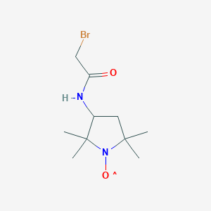 3-(2-Bromoacetamido)-2,2,5,5-tetramethyl-1-pyrrolidinyloxy,Free Radical图片