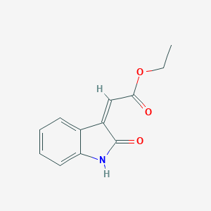Ethyl 2-(2-oxo-1,2-dihydro-3H-indol-3-ylidene)acetate图片