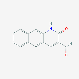 2-oxo-1H,2H-benzo[g]quinoline-3-carbaldehyde图片