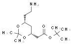 6-氨乙基-2,2-二甲基-1,3-二氧六环-4-乙酸叔丁酯图片