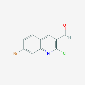 7-Bromo-2-chloroquinoline-3-carboxaldehyde图片