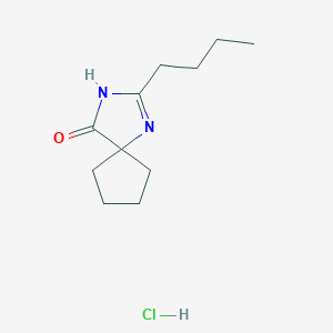2-丁基-1,3-二氮杂螺环[4,4]壬-1-烯-4-酮盐酸盐图片