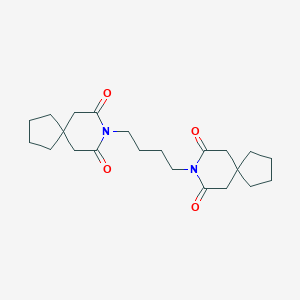 8,8'-(1,4-Butanediyl)bis-8-azaspiro[4,5]decane-7,9-dione图片